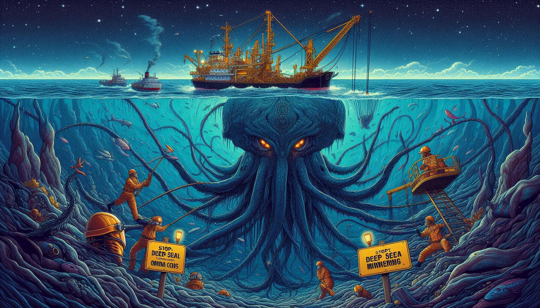 Stop Deep Sea Mining Before It Starts: Protect Our Oceans